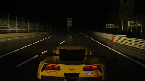 1/3 - Assetto Corsa | Corvette C7.R in Monza Circuit at Night