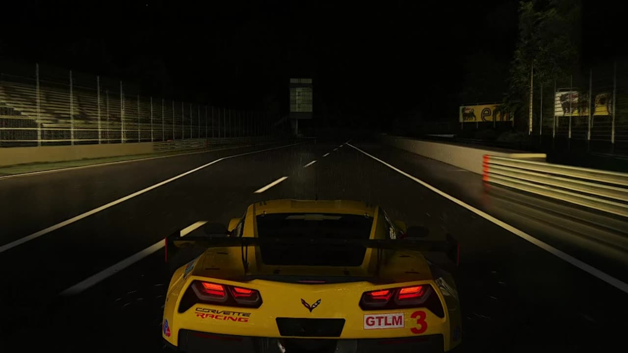 1/3 - Assetto Corsa | Corvette C7.R in Monza Circuit at Night
