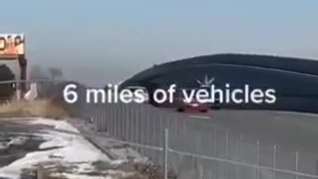 Reports coming in of a 6 mile long freedom convoy in Utah today