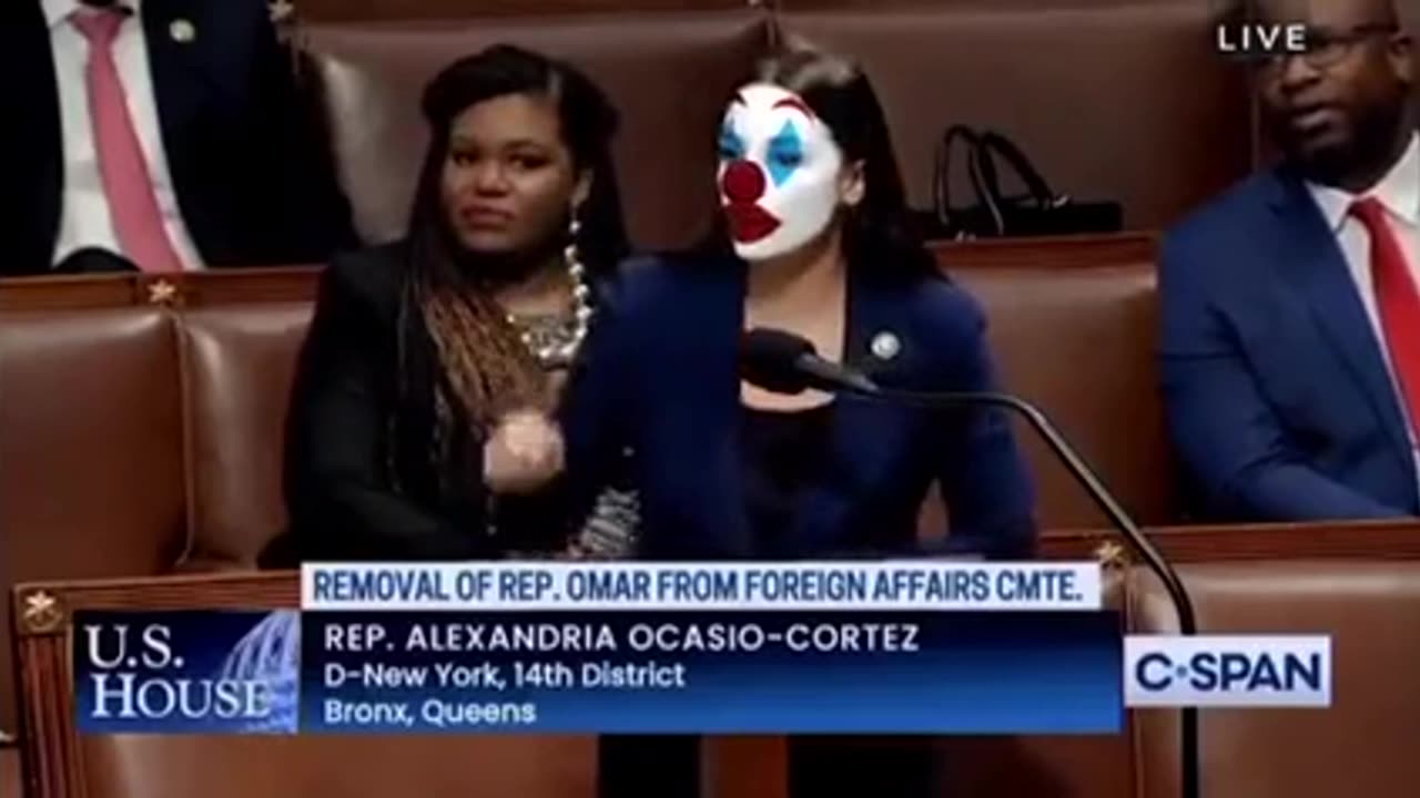 AOC THE CLOWN