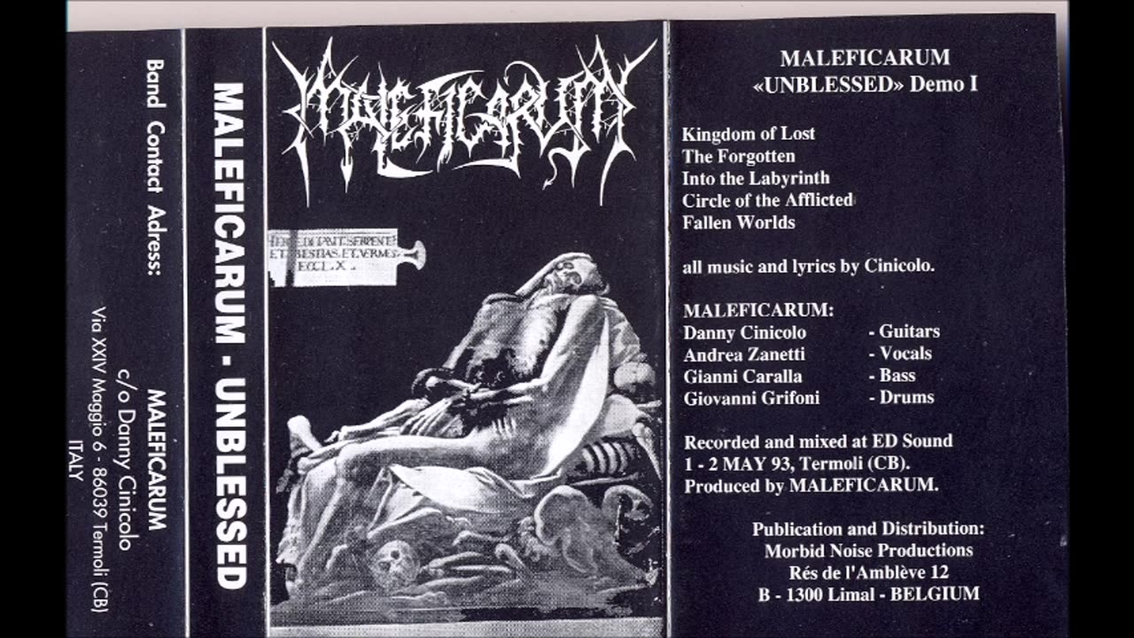 maleficarum - (1993) - unblessed demo