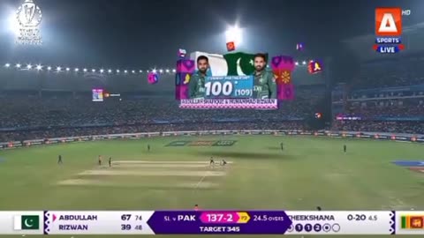 Pakistan v Sri Lanka. Worldcup 2023 match