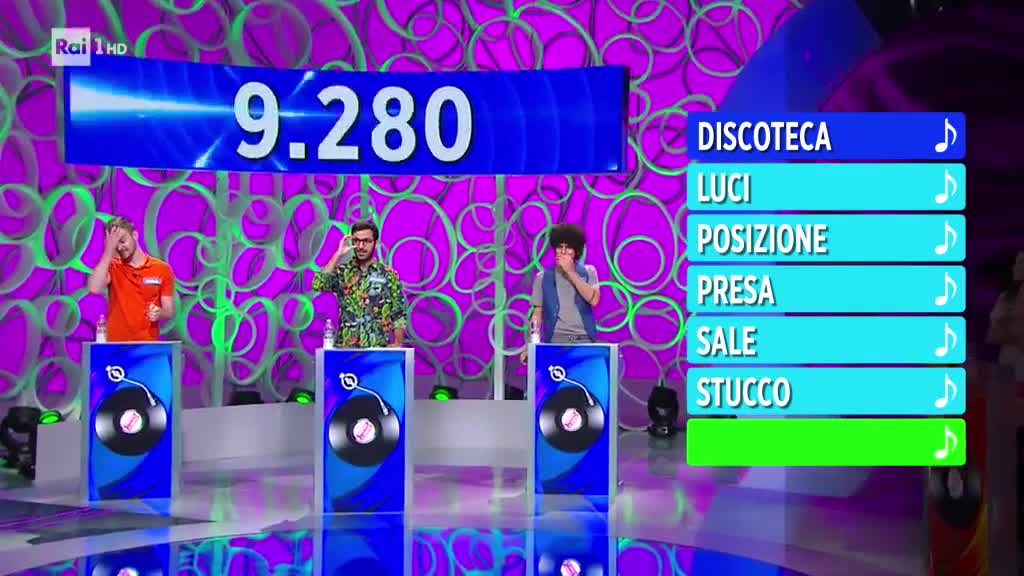 RAIUNO - Reazione A Catena-La Catena Musicale (28/08/2020)