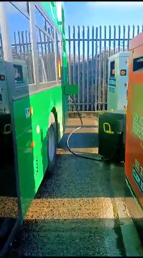 The green climate maniacs have caused this. Electric buses purc...