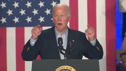 NEW - Biden says he will beat Trump "again in 2020."