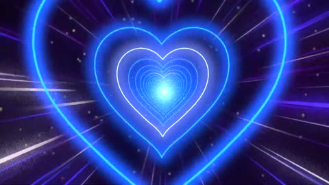 364. Color Changing Heart Tunnel💜💙🩷