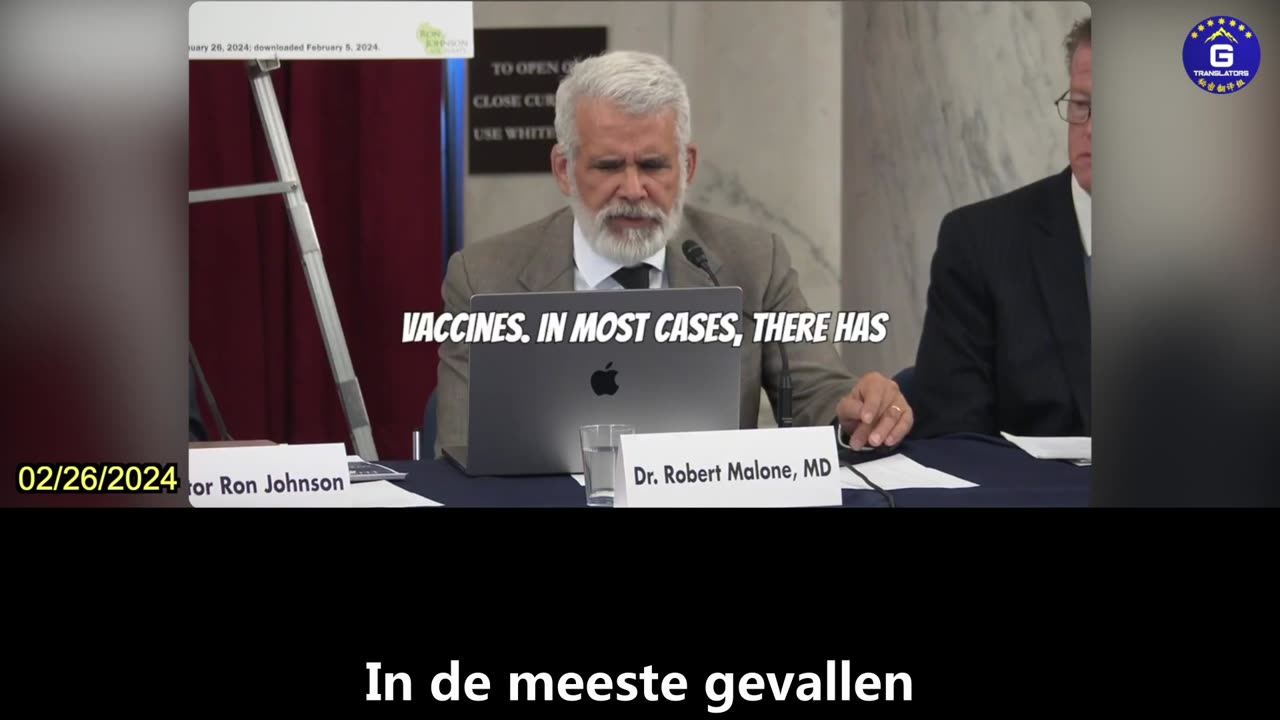 【NL】Dr. Robert Malone:​Noodmachtiging voor inzet van COVID-19 vaccin schendt wet