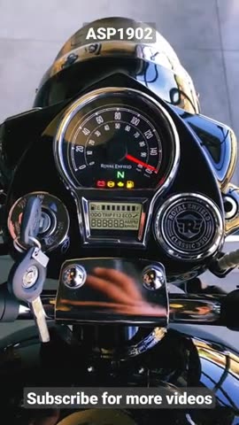 Royal Enfield Next Generation - Halcyon Black _royalenfield _bullet350