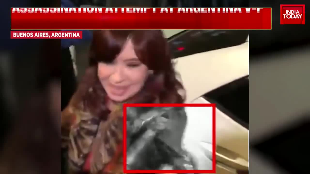 Assassination Attempt On Argentina's Vice President Cristina Fernandez | WATCH