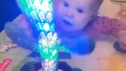 Cute Babies Playing with Dancing Cactus #Cute Baby Funny Videos