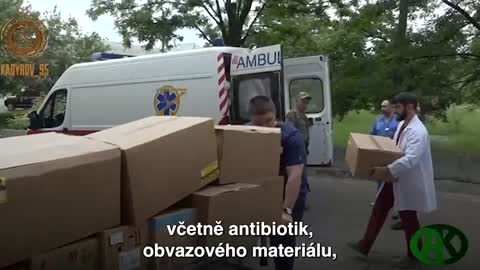 Lékařská zařízení v LLR obdržela humanitární po od nadace Hrdina Ruska