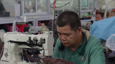 sewing custom bags #foryou #fyp #bagsfactory #oem #odm #supplier #factory #factorylife #bag #handbag