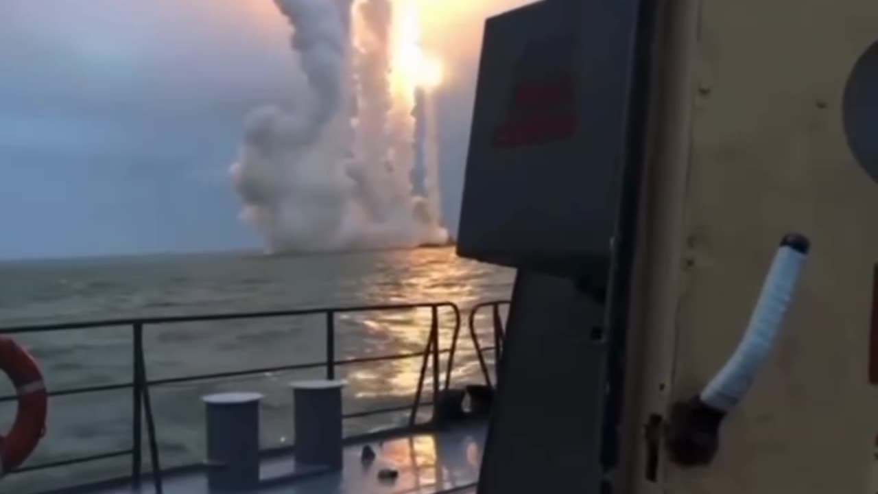 sea strike on the positions of ukraine