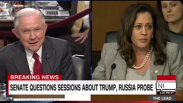 Kamala Harris Gets Cut Off While Questioning