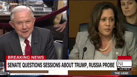 Kamala Harris Gets Cut Off While Questioning