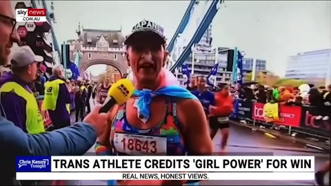 Guy Wins Women's AG Award at London and Yells "GIRL POWER"