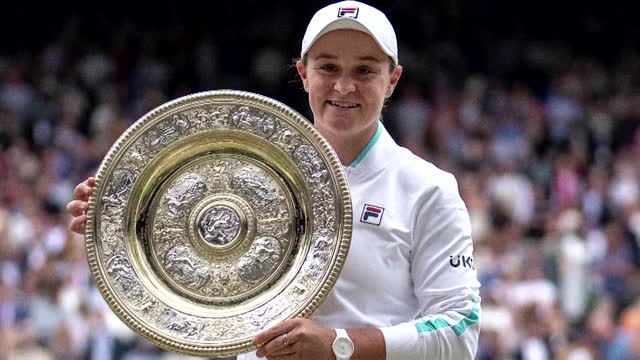 World number one Barty goes out on top