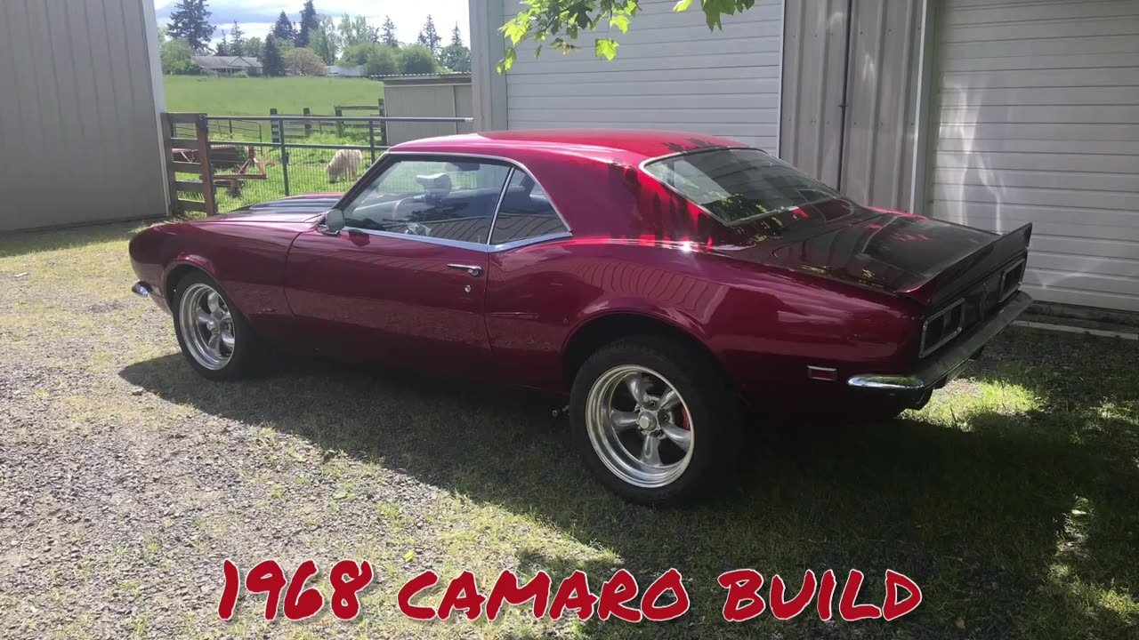 1968 camaro build