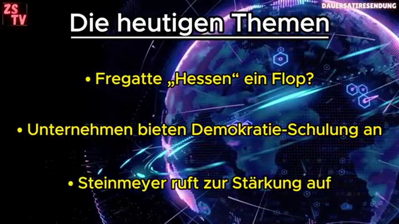 Steinmeier ruft mal wieder zur STÄRKUNG auf! 🔥Zeig Schnute TV o3.o3.2024