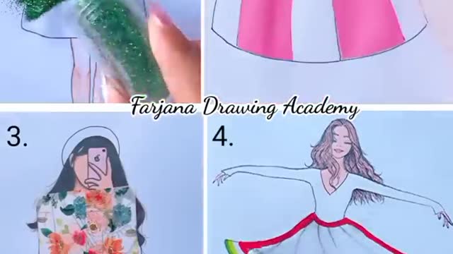 Which one do you like the most_ #creativeart #satisfying