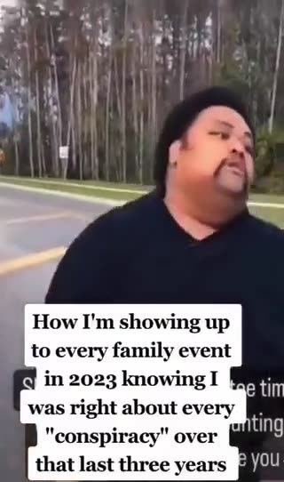 You was right, they was wrong. It's our time now mfs.