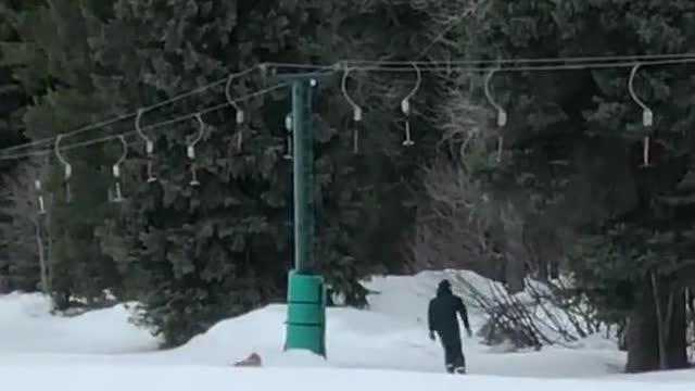 Race ya dad ⛷