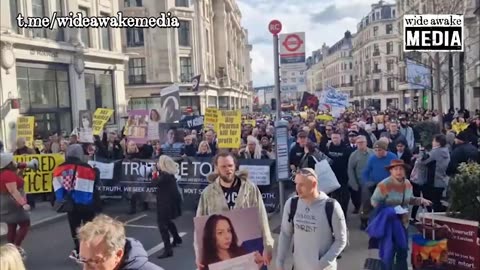 London: Thousands chant "they lied, people died"