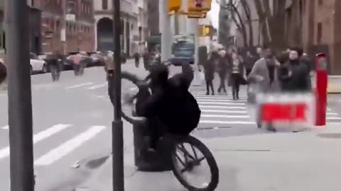 Amazing cycling in New York city