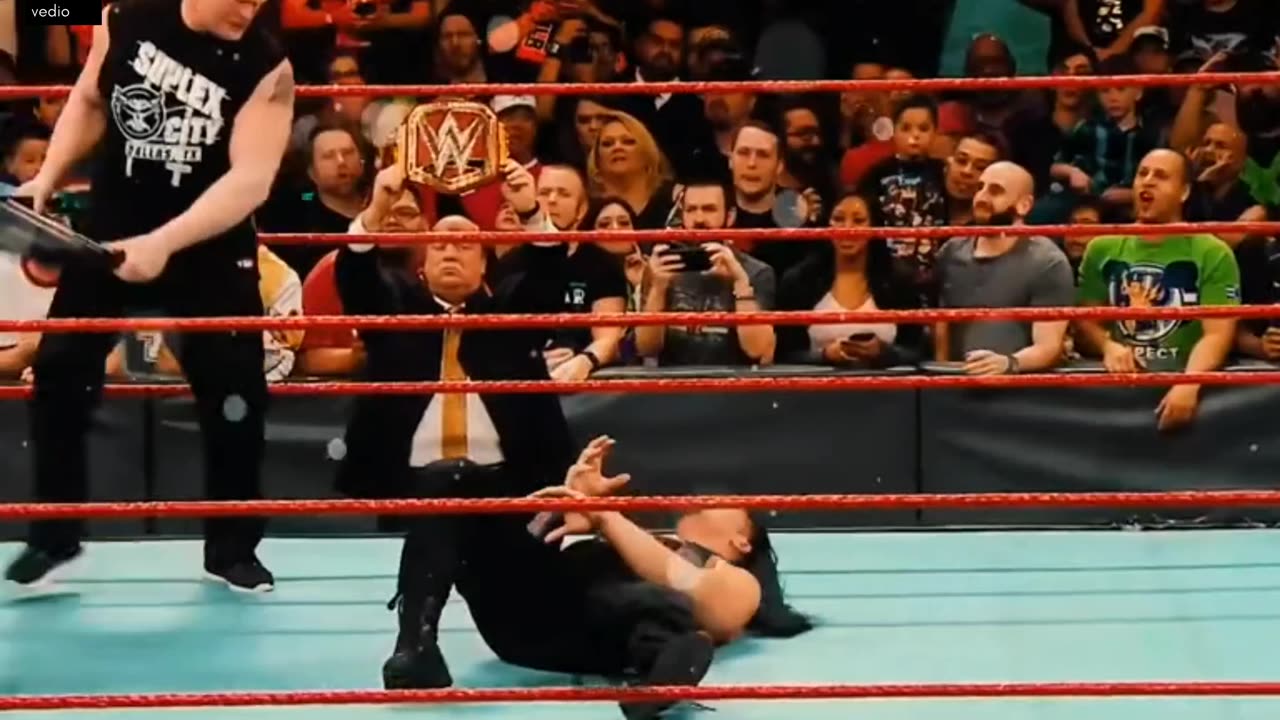 Roman Reigns Vs Black lasnar in megician
