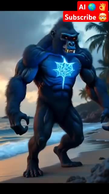 Thunderous AI Animal Fusion! 💀🤯 #ai #animals #hybrids #marvel #animalfusion #aifusion #animalfusion