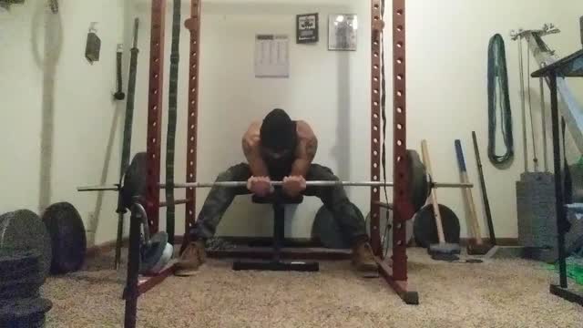 Barbell Wrist Curls No Fat Grips