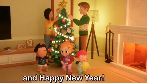 Kids' Favorite Christmas Song! We Wish You a Merry Christmas & Happy New Year