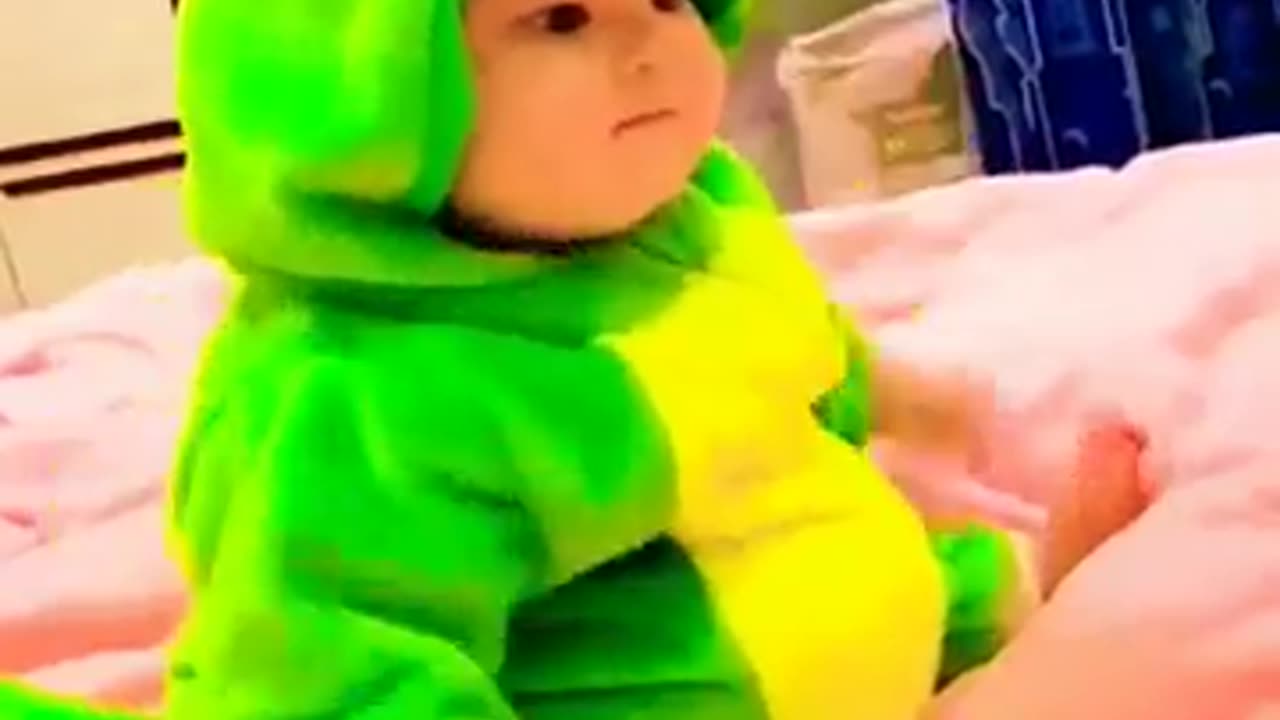 Cute_🦕🦕 Baby Enjoy Play Time #baby #cute #