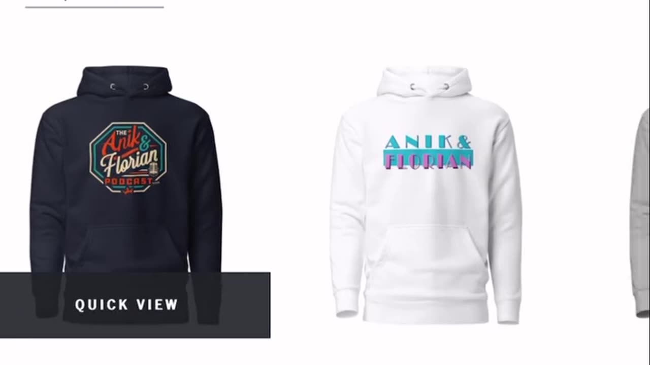 NEW MERCH STORE JONANIK.COM IS LIVE! — Brand new official @anikflorianpod merch is available now