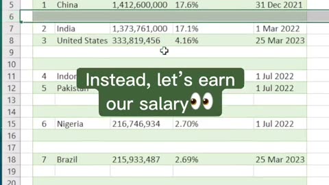 How to remove blanks in Excel #technicalbuddy