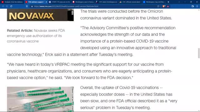 World wide Vaccine test is a go