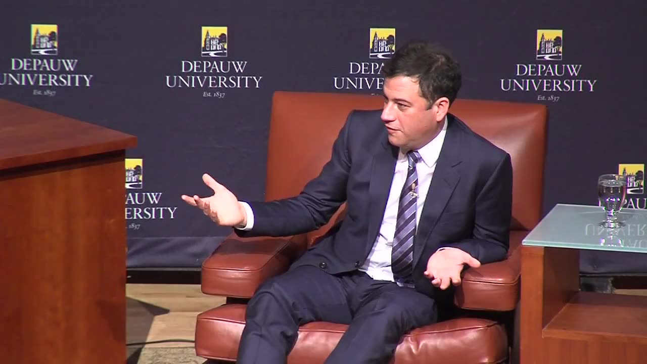 November 8, 2014 - Jimmy Kimmel Visits Indiana's DePauw University