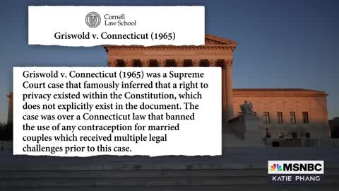 Millhiser: ‘Griswold Is Probably Safe’ With The Current Supreme Court | The Katie Phang Show