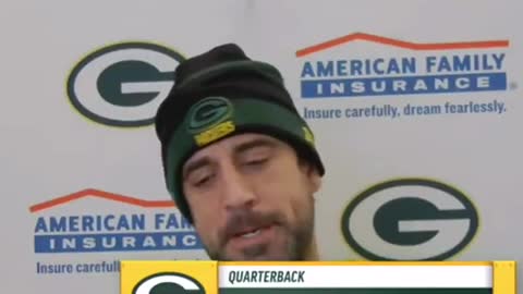 Aaron Rodgers Responds To MVP Voter Refusing To Vote For Him