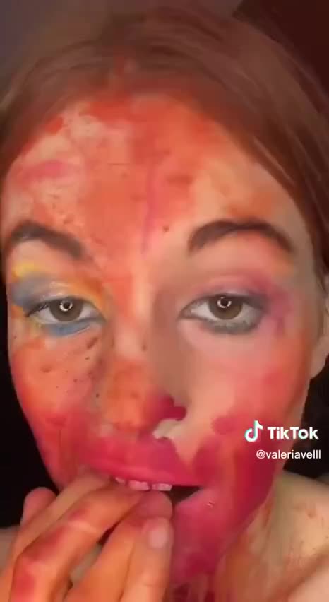 Ukrainian humour.This lady says she tried to eat a Russian