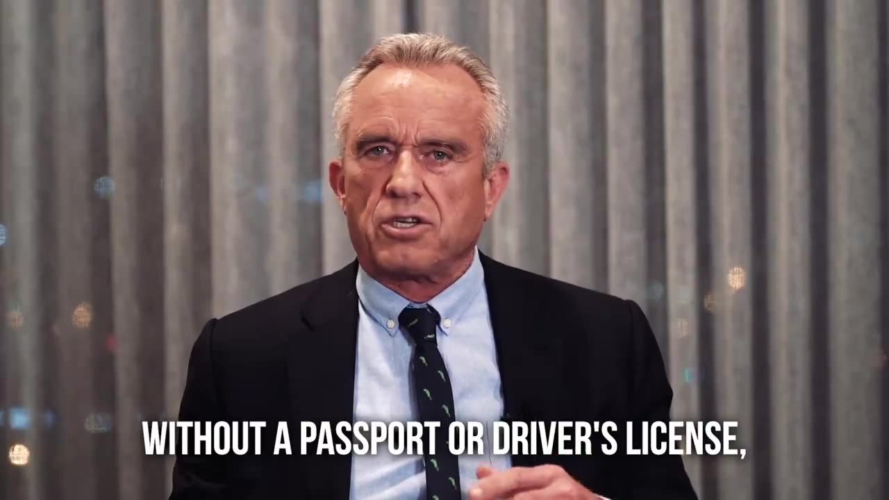 Robert Kennedy Jr. Proposes Plan to Prevent ID Fraud at Voting Booths and More