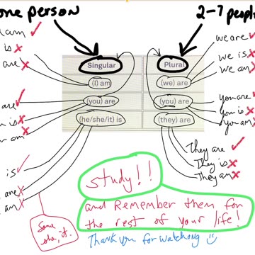 Singular and Plural rule!