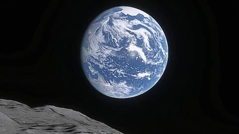 Earth from moon