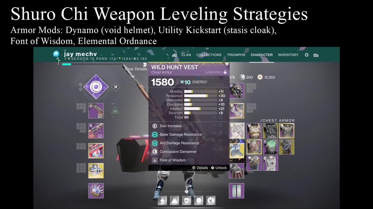 Destiny 2 Shuro Chi Fast Weapon Leveling - Tips and Strategies