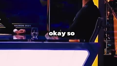 Andrew Tate owns Piers Morgan