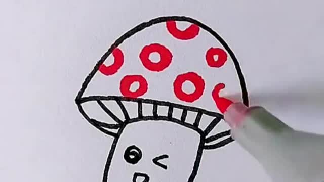 Draw mushroom