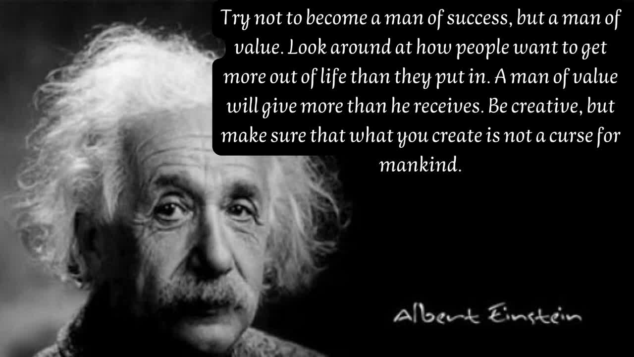 Albert Einstein's greatest quotations