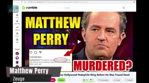 Hollywood insiders killed after exposing Paedophilia