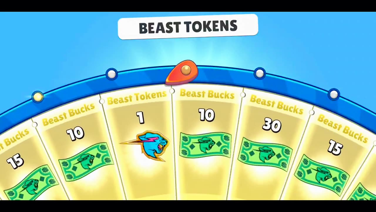 STUMBLE GUYS 👾 BEAST TOKENS WHEEL 🎡