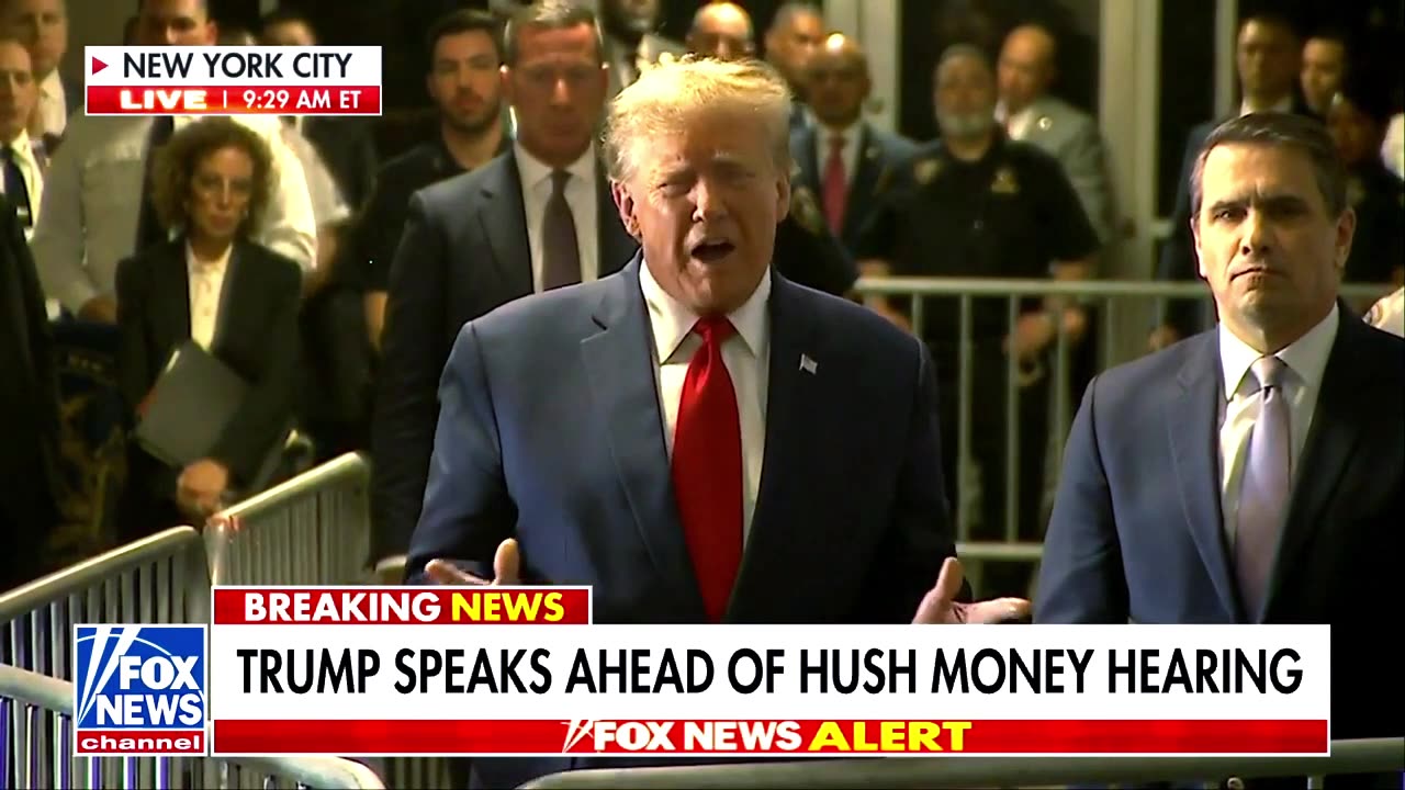 'DARK PERIOD': Trump sounds off ahead of hush money hearing